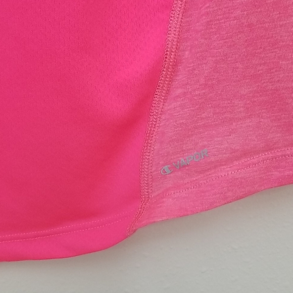 Champion Hot Pink Vapor Performax Shirt Large - Picture 3 of 4